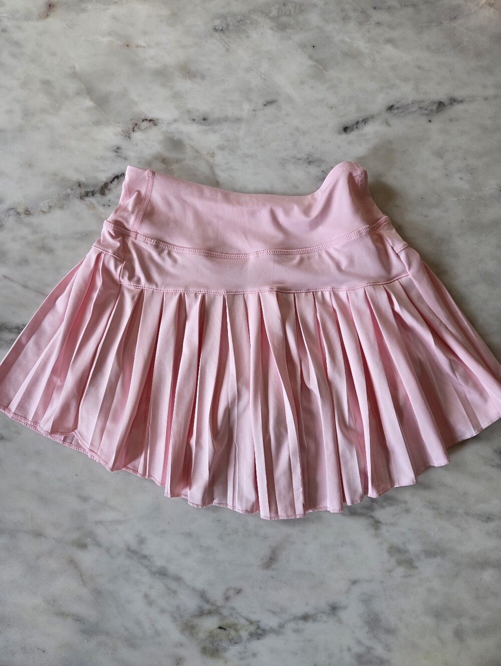 GUC GB Girls Size Small, Light Pink Active Mini Pleated Tennis Skirt